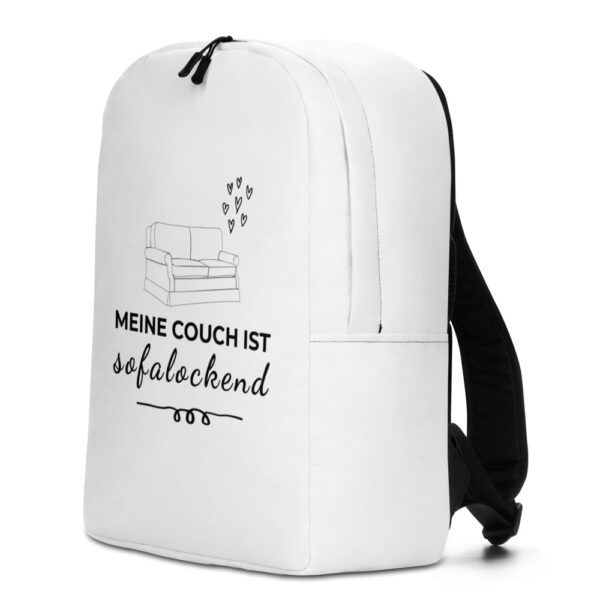 Rucksack “Meine Couch ist sofalockend”